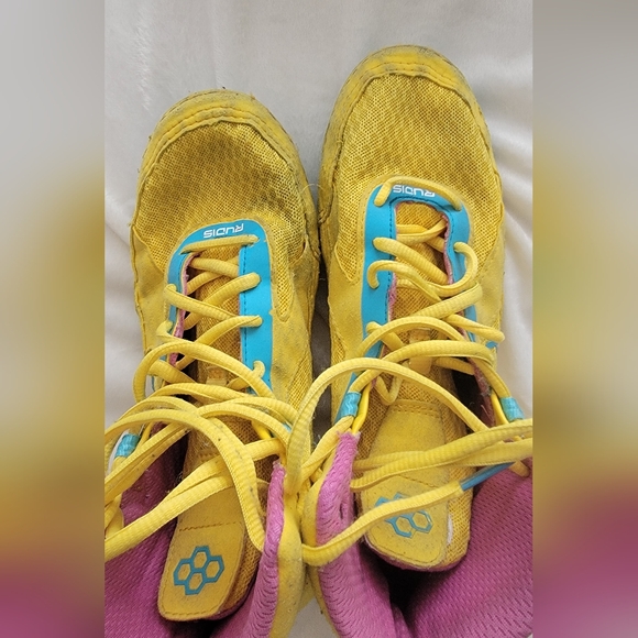COPY - Rudis alpha 2.0 lemon slushie wrestling shoe, size 8.5 - Picture 4 of 10